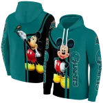 coastal carolina chanticleers mickey mouse green black hoodie best selling