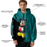 coastal carolina chanticleers mickey mouse green black hoodie best selling