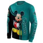 coastal carolina chanticleers mickey mouse green black hoodie best selling