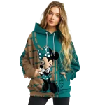 coastal carolina chanticleers minnie mouse green hoodie best selling
