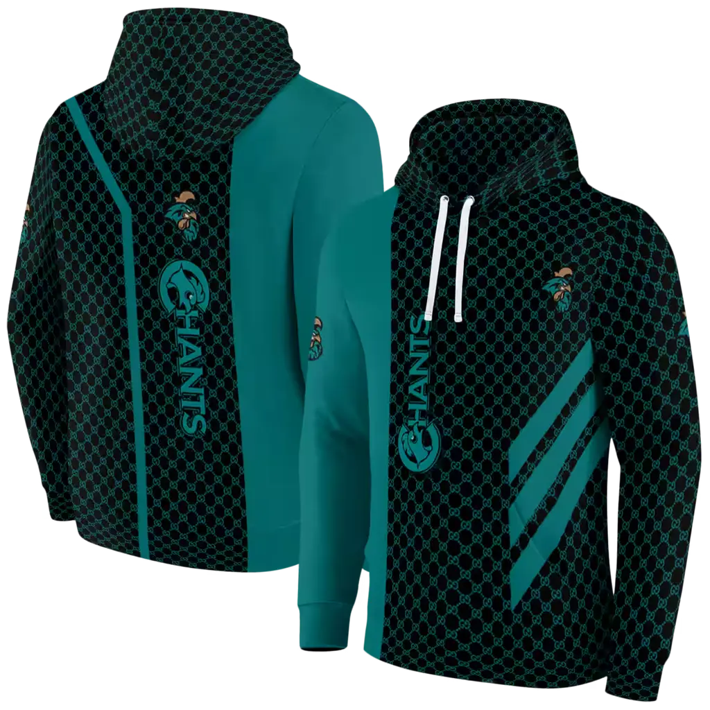 coastal carolina chanticleers monogram pattern green hoodie fashion forward coastal carolina chanticleers monogram pattern green hoodie fashion forward