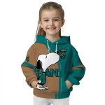 coastal carolina chanticleers playful snoopy green hoodie best selling