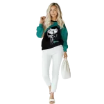 coastal carolina chanticleers skull punisher gold black hoodie best selling