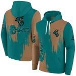 coastal carolina chanticleers splatter effect green hoodie best selling