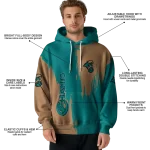 coastal carolina chanticleers splatter effect green hoodie best selling