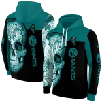 coastal carolina chanticleers sugar skull green black hoodie best selling