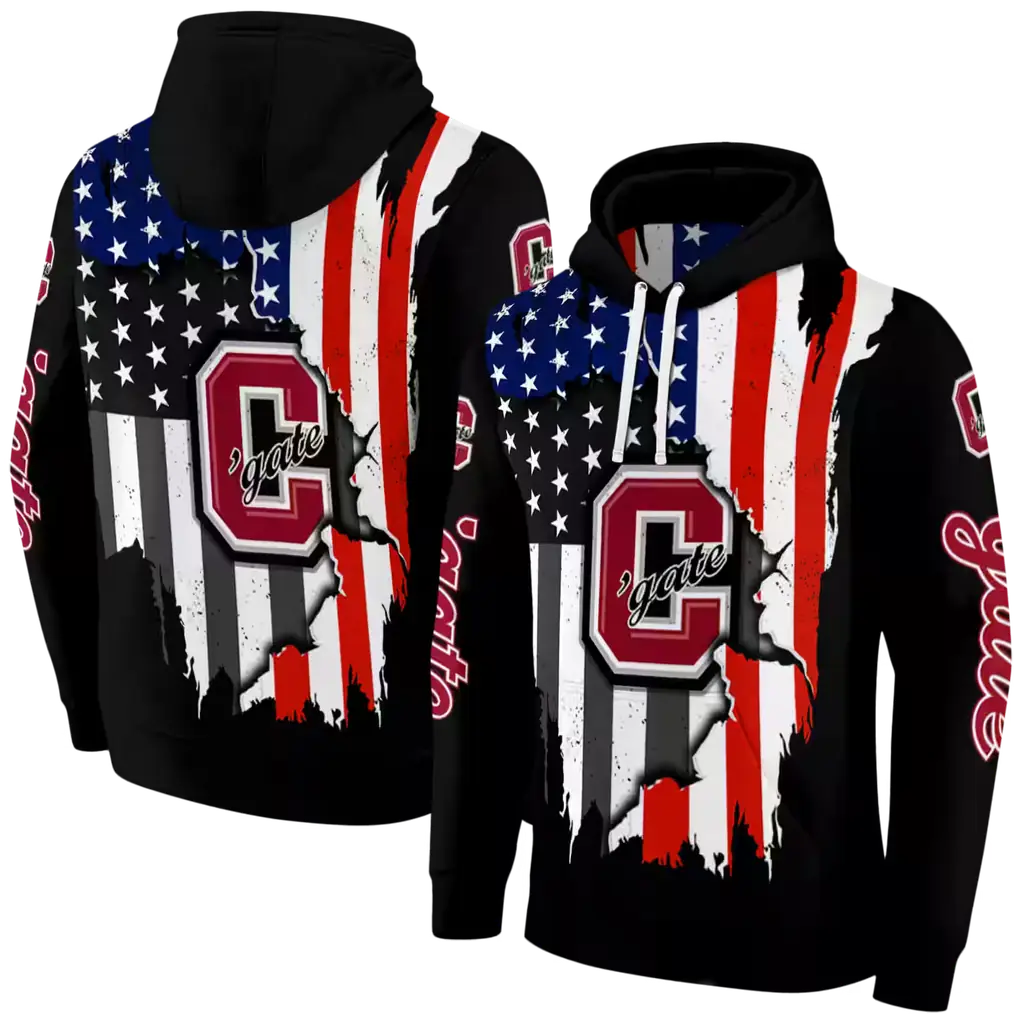colgate raiders american pride black hoodie fashion forward colgate raiders american pride black hoodie fashion forward