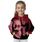 colgate raiders skull motif maroon black hoodie best selling
