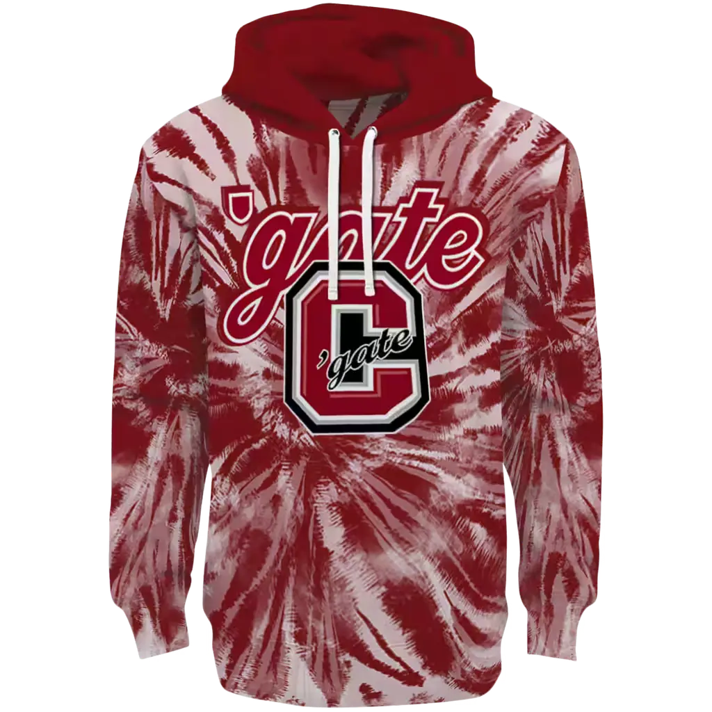 colgate raiders tie dye pattern maroon hoodie best selling colgate raiders tie dye pattern maroon hoodie best selling