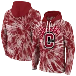 colgate raiders tie dye pattern maroon hoodie best selling
