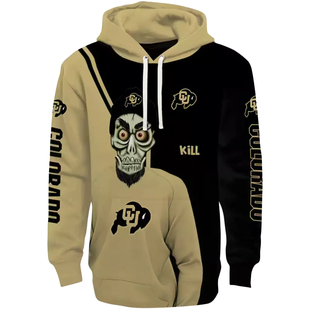 colorado buffaloes achmed skull gold hoodie best selling colorado buffaloes achmed skull gold hoodie best selling