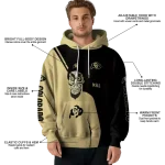 colorado buffaloes achmed skull gold hoodie best selling