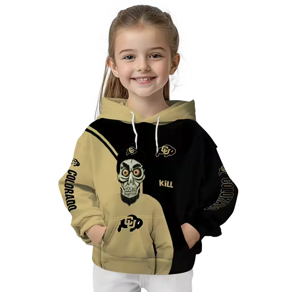 colorado buffaloes achmed skull gold hoodie top rated colorado buffaloes achmed skull gold hoodie top rated
