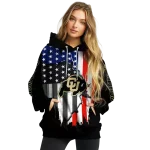 colorado buffaloes american pride black hoodie best selling