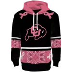 colorado buffaloes awareness ribbon black pink hoodie best selling