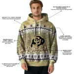 colorado buffaloes christmas trees gold hoodie best selling