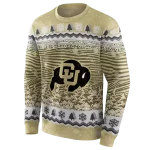 colorado buffaloes christmas trees gold hoodie best selling