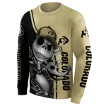 colorado buffaloes jack skellington gold hoodie best selling