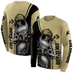 colorado buffaloes jack skellington gold hoodie best selling