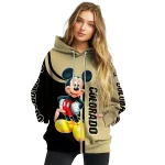 colorado buffaloes mickey mouse gold black hoodie best selling