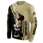 colorado buffaloes minnie mouse gold hoodie best selling
