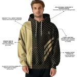 colorado buffaloes monogram pattern gold hoodie best selling