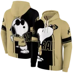 colorado buffaloes playful snoopy gold hoodie best selling