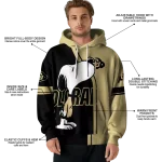 colorado buffaloes playful snoopy gold hoodie best selling