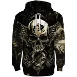 colorado buffaloes skull artwork gold black hoodie best selling