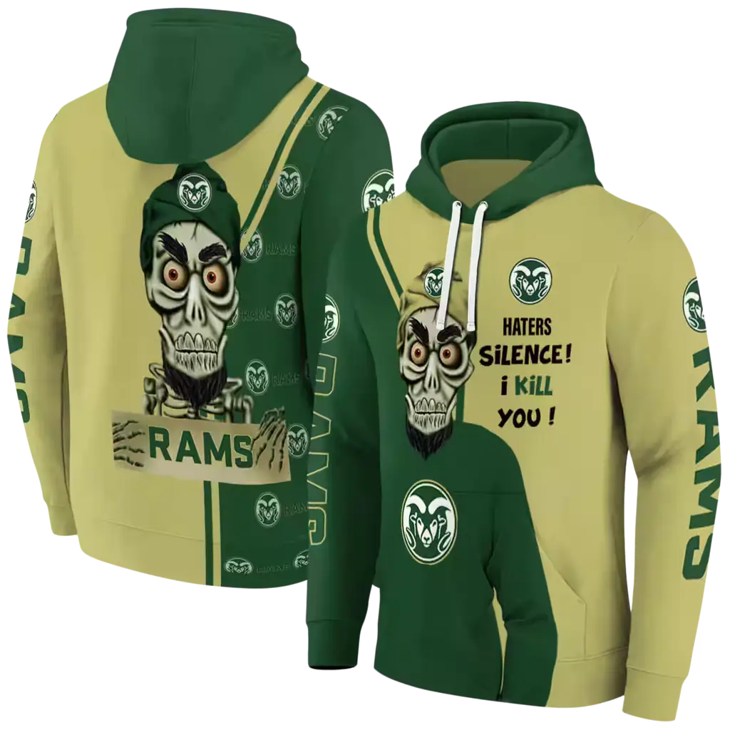 colorado state rams achmed skull green hoodie fashion forward colorado state rams achmed skull green hoodie fashion forward