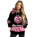 colorado state rams awareness ribbon black pink hoodie best selling