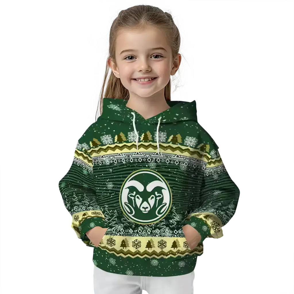 colorado state rams christmas trees green hoodie top rated colorado state rams christmas trees green hoodie top rated
