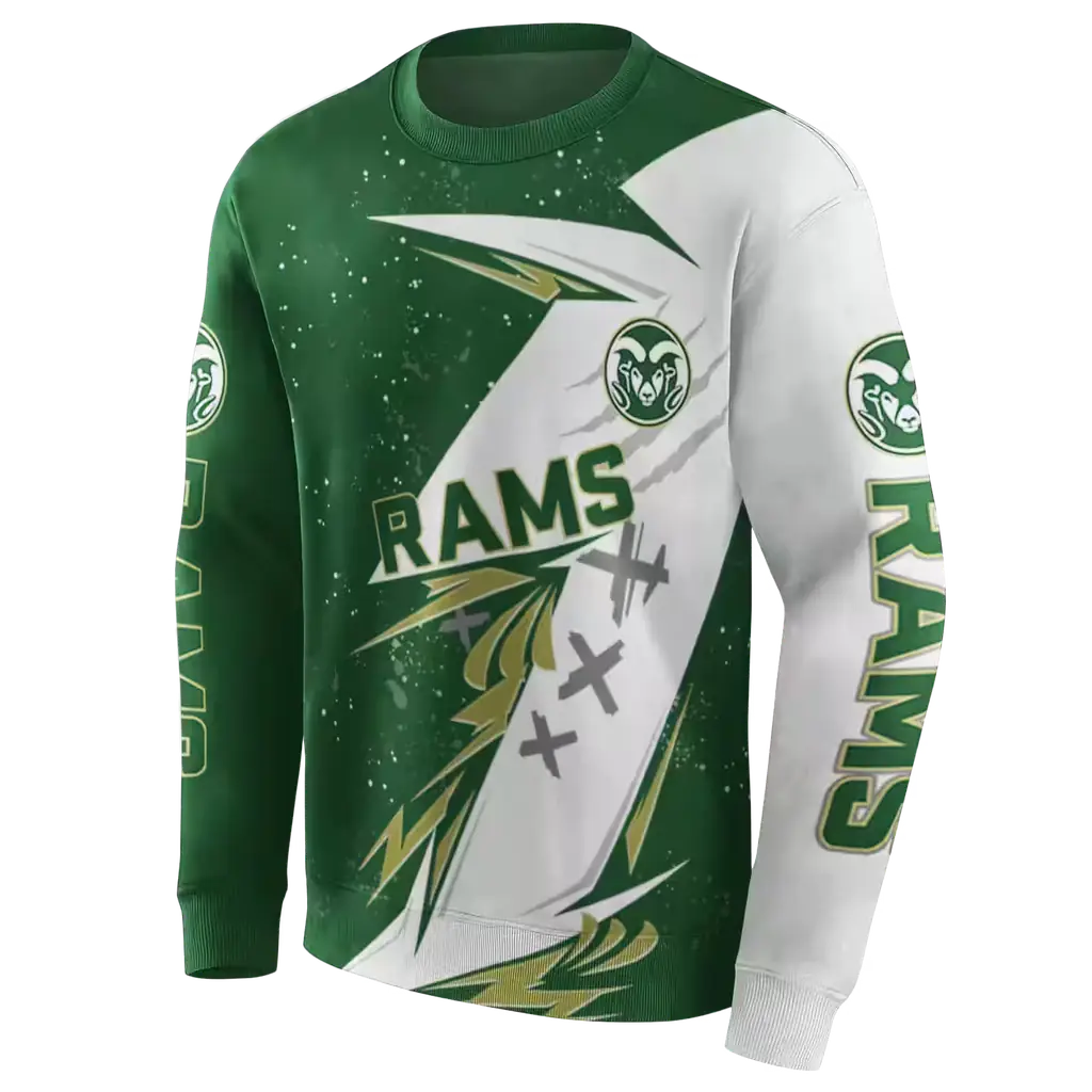 colorado state rams dynamic slash green white hoodie new arrival colorado state rams dynamic slash green white hoodie new arrival
