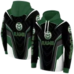 colorado state rams futuristic pattern green black hoodie best selling