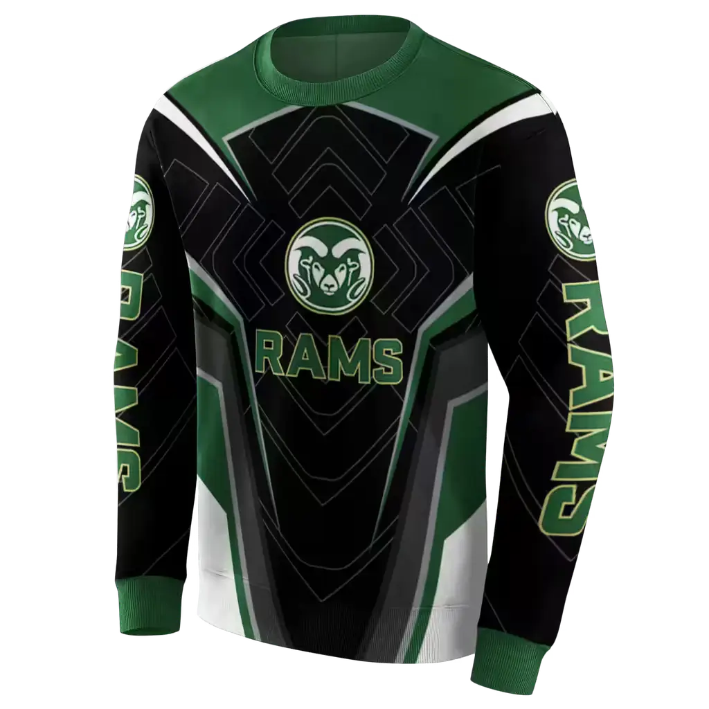 colorado state rams futuristic pattern green black hoodie new arrival colorado state rams futuristic pattern green black hoodie new arrival