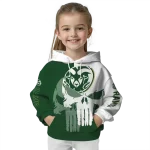 colorado state rams graphic punisher green white hoodie best selling