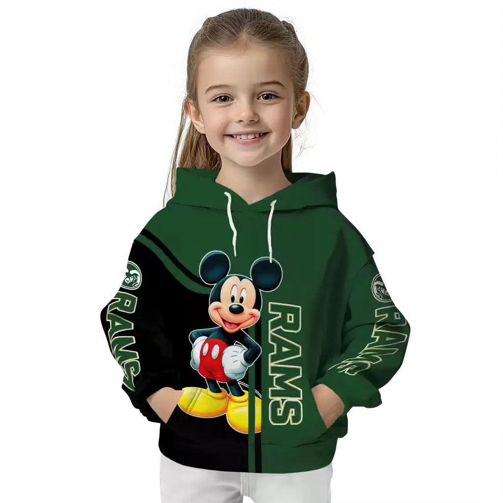colorado state rams mickey mouse green black hoodie top rated colorado state rams mickey mouse green black hoodie top rated
