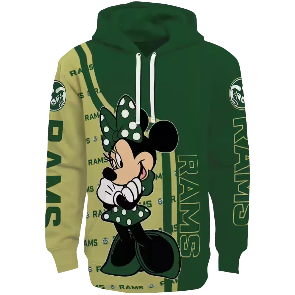 colorado state rams minnie mouse green hoodie best selling colorado state rams minnie mouse green hoodie best selling