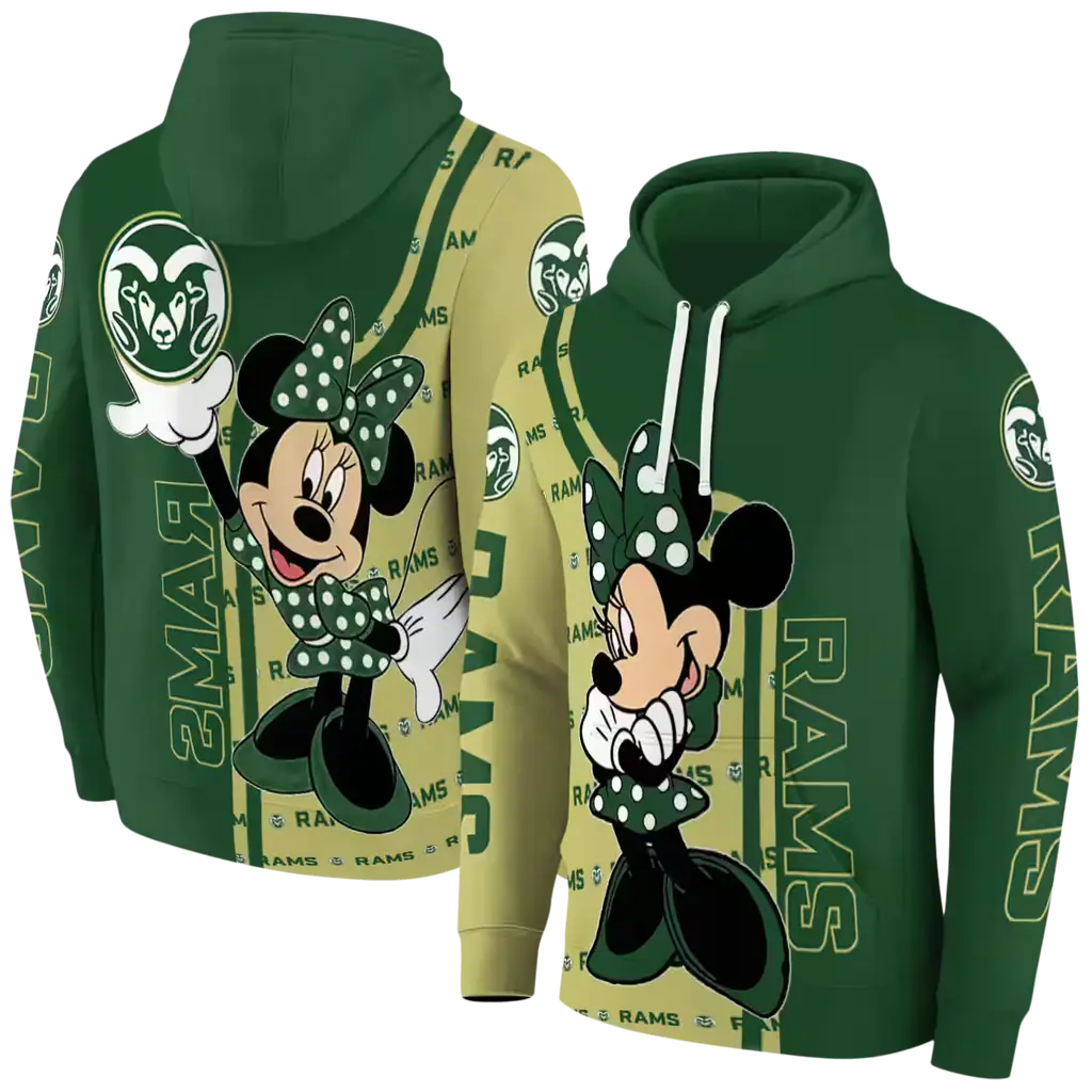 colorado state rams minnie mouse green hoodie fashion forward colorado state rams minnie mouse green hoodie fashion forward