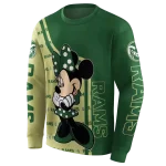 colorado state rams minnie mouse green hoodie best selling