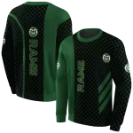 colorado state rams monogram pattern green hoodie best selling