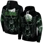colorado state rams skull artwork green black hoodie best selling