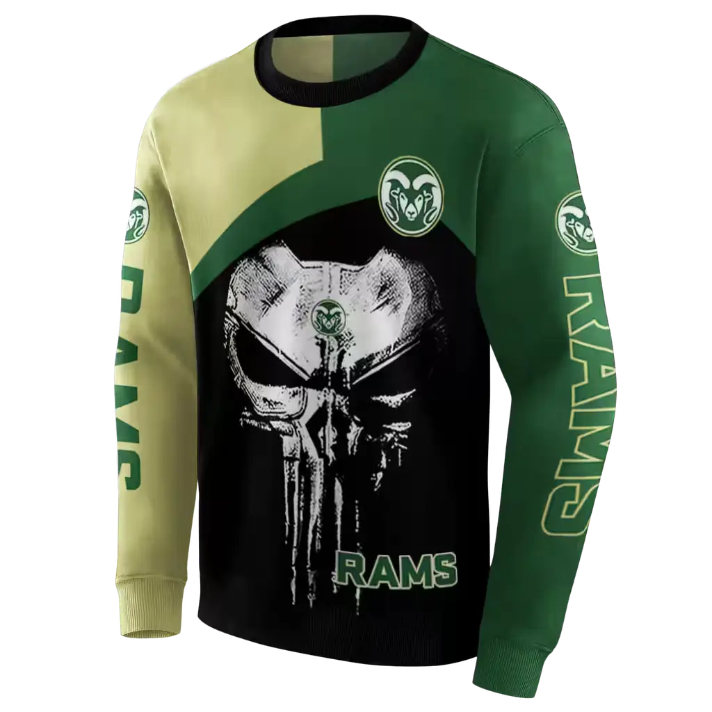 colorado state rams skull punisher gold black hoodie new arrival colorado state rams skull punisher gold black hoodie new arrival