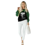 colorado state rams skull punisher gold black hoodie best selling