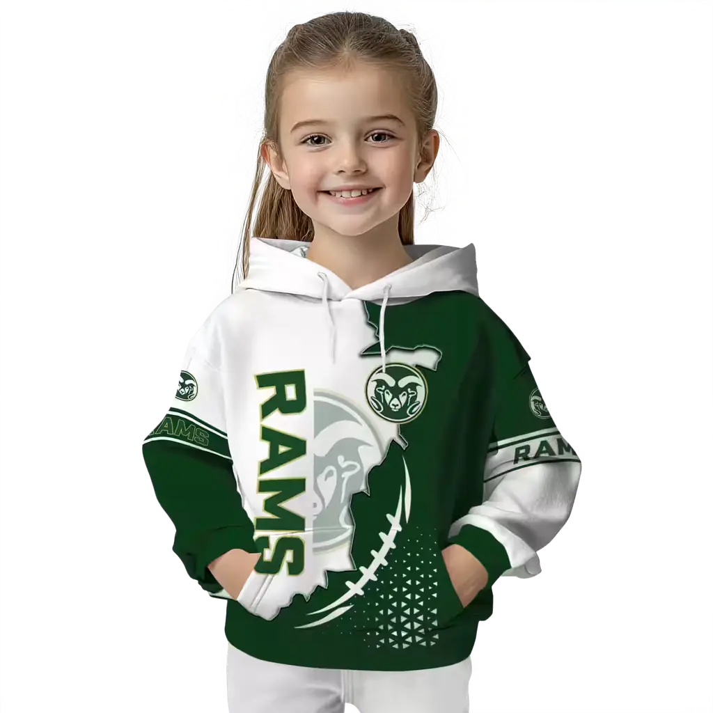 colorado state rams triangular pattern green white hoodie top rated colorado state rams triangular pattern green white hoodie top rated