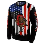 cornell big red american pride black hoodie best selling