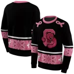 cornell big red awareness ribbon black pink hoodie best selling