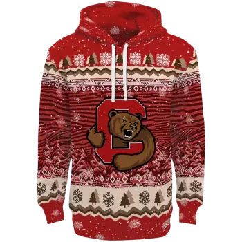cornell big red christmas trees red hoodie best selling