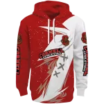 cornell big red dynamic slash red white hoodie best selling