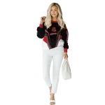 cornell big red futuristic pattern red black hoodie best selling